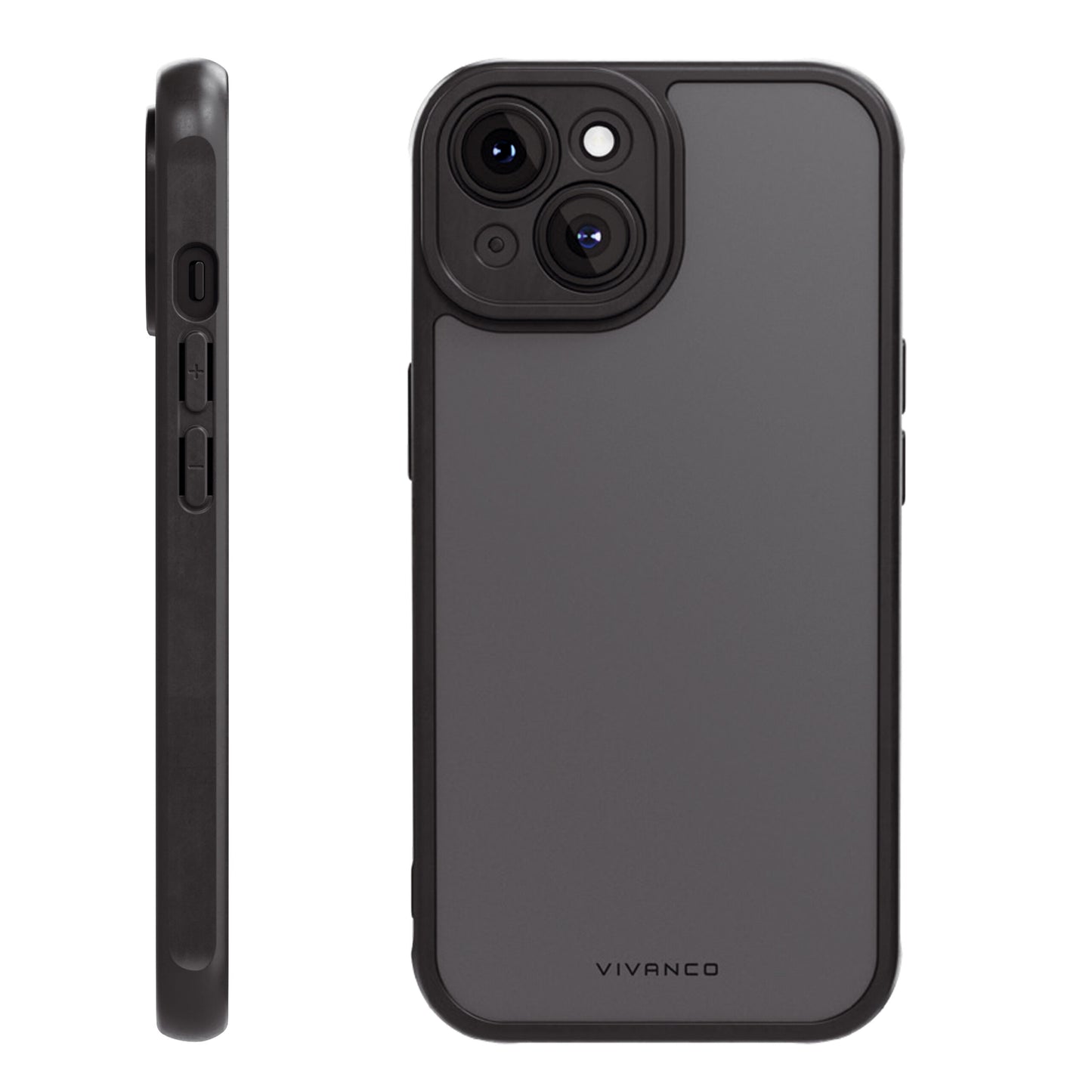 IPHONE 15 FROSTED CASE INTEGRATED CAMERA PROTECTION