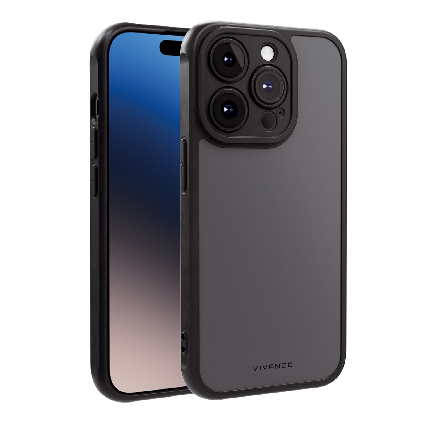 IPHONE 15 PRO FROSTED CASE INTEGRATED CAMERA PROTECTION