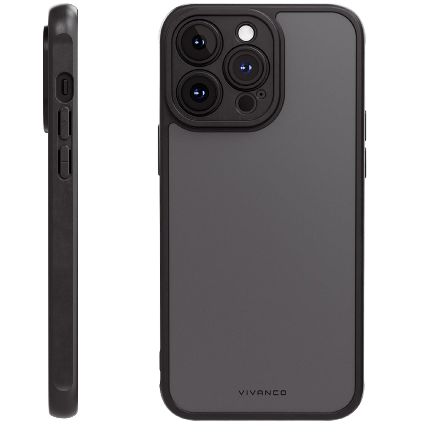 IPHONE 15 PRO MAX FROSTED CASE INTEGRATED CAMERA PROTECTION